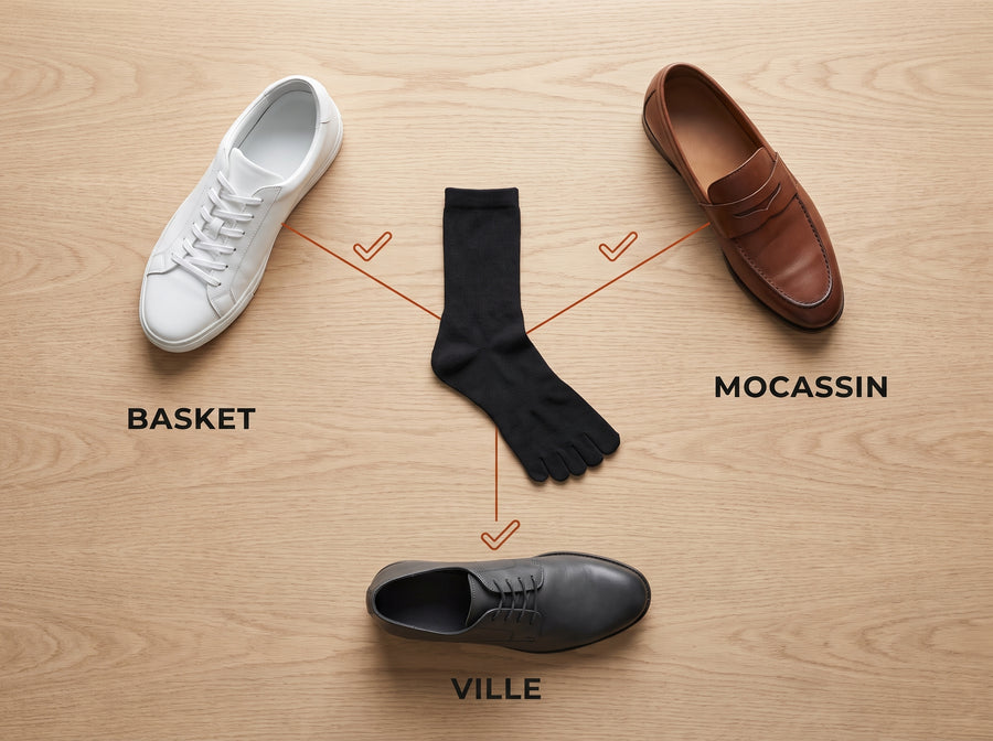 Compatible avec toutes tes chaussures fermées